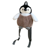 Maxbell Penguin Backpack Stuffed Penguin Doll Bag Travel Bag Fashion Soft for Women