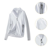 Maxbell Maxbell Men's Sun Protection Jacket Mens Hoodie for Golf Running Outdoor Performance