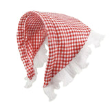 Maxbell Maxbell Triangle Scarf Headband Hair Accessory Hair Scarf for Festival Party Costume Red