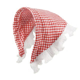 Maxbell Maxbell Triangle Scarf Headband Hair Accessory Hair Scarf for Festival Party Costume Red
