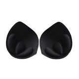 Maxbell 3xWomen Bra Pads Inserts Cotton Padding Inserts for Swimwear Daily Wear Bikini Black M