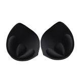 Maxbell 2xWomen Bra Pads Inserts Cotton Padding Inserts for Swimwear Daily Wear Bikini Black M