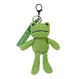 Maxbell Maxbell Frog Plush Toy Keychain Purse Bag Accessories Keyring for Family Kids Lovers 7.5cmx12cmx19cm