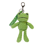 Maxbell Maxbell Frog Plush Toy Keychain Purse Bag Accessories Keyring for Family Kids Lovers 7.5cmx12cmx19cm