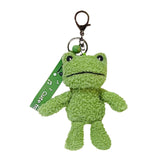 Maxbell Maxbell Frog Plush Toy Keychain Purse Bag Accessories Keyring for Family Kids Lovers 9cmx4cmx12cm