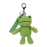 Maxbell Maxbell Frog Plush Toy Keychain Purse Bag Accessories Keyring for Family Kids Lovers 9cmx4cmx12cm