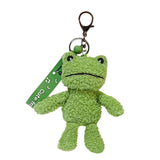 Maxbell Maxbell Frog Plush Toy Keychain Purse Bag Accessories Keyring for Family Kids Lovers 9cmx4cmx12cm