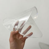 Maxbell 2xRaincoat Hat Lightweight Removable Reusable Headwear Raincoat Face Protector White