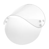 Maxbell 2xRaincoat Hat Lightweight Removable Reusable Headwear Raincoat Face Protector White