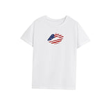 Maxbell Maxbell Women's T Shirt Summer Casual Crewneck Shirt for Walking Daily Wear Vacation XXL White