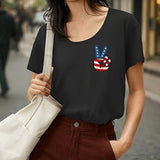 Maxbell Maxbell Women's T Shirt Summer Soft Sportswear Crewneck Tee for Hiking Trip Vacation M Grey