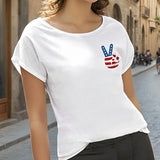 Maxbell Maxbell Womens T Shirt Summer Casual Soft Crewneck Shirt for Backpacking Work Street XL