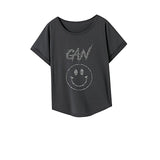 Maxbell Maxbell Women's T Shirt Summer Ladies Short Sleeve Top for Walking Traveling Camping S