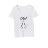 Maxbell Maxbell Womens T Shirt Summer Tee Shirt for Commuting Beach Daily Wear L White