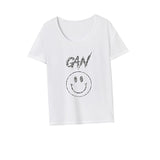 Maxbell Maxbell Womens T Shirt Summer Tee Shirt for Commuting Beach Daily Wear L White