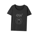 Maxbell Maxbell Womens T Shirt Summer Tee Shirt for Commuting Beach Daily Wear XL Grey