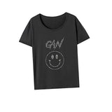 Maxbell Maxbell Womens T Shirt Summer Tee Shirt for Commuting Beach Daily Wear XL Grey