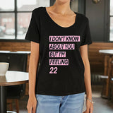 Maxbell Maxbell Womens T Shirt Summer Casual Soft Crew Neck Shirt for Travel Camping Walking XL Black