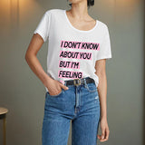 Maxbell Maxbell Womens T Shirt Summer Casual Soft Crew Neck Shirt for Travel Camping Walking M White