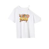 Maxbell Maxbell T Shirt for Women Summer Outfits Crewneck Tee for Shopping Daily Wear Travel M