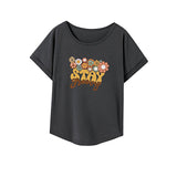 Maxbell Maxbell Women's T Shirt Summer Female Soft Basic Tee Shirt for Travel Walking Office XL