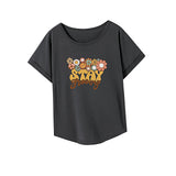 Maxbell Maxbell Women's T Shirt Summer Female Soft Basic Tee Shirt for Travel Walking Office XL