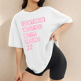 Maxbell Maxbell Womens T Shirt Summer Comfortable Crew Neck Shirt for Vacation Sports Travel M White