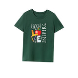 Maxbell Maxbell Womens T Shirt Summer Regular Crewneck Tee for Beach Camping Hiking S Green