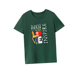 Maxbell Maxbell Womens T Shirt Summer Regular Crewneck Tee for Beach Camping Hiking S Green