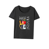 Maxbell Maxbell Women's T Shirt Summer Simple Breathable Basic Tee for Commuting Travel Work S Grey