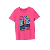 Maxbell Maxbell Womens T Shirt Summer Clothing Crewneck Tee for Backpacking Traveling Street S Rose Pink