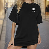 Maxbell Maxbell Womens T Shirt Summer Stylish Soft Short Sleeve Top for Hiking Beach Holiday XXL