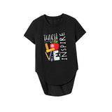 Maxbell Maxbell Womens T Shirt Summer Casual Crewneck Shirt for Walking Shopping Backpacking S