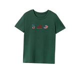 Maxbell Maxbell Womens T Shirt Summer Ladies Female Crewneck Tee for Travel Office Commuting S Green