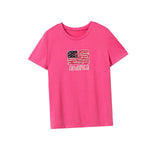 Maxbell Maxbell Women's T Shirt Summer Ladies Breathable Basic Tee for Commuting Office Work S Rose Pink