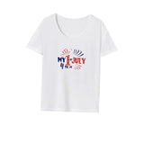 Maxbell Maxbell Womens T Shirt Summer Ladies Crewneck Shirt for Backpacking Sports Commuting S White