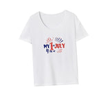 Maxbell Maxbell Womens T Shirt Summer Ladies Crewneck Shirt for Backpacking Sports Commuting S White