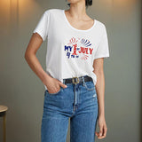 Maxbell Maxbell Womens T Shirt Summer Ladies Crewneck Shirt for Backpacking Sports Commuting S White