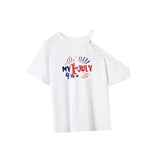 Maxbell Maxbell Women's T Shirt Summer Ladies Crewneck Shirt for Daily Wear Work Backpacking S