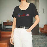 Maxbell T Shirt for Women Summer Ladies Crew Neck Tee for Sports Backpacking Walking M Grey