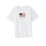 Maxbell Maxbell Womens T Shirt Summer Neck Shirt for Daily Wear Office Shopping S White