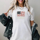 Maxbell Maxbell Womens T Shirt Summer Neck Shirt for Daily Wear Office Shopping S White