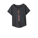 Maxbell Maxbell Women's T Shirt Summer Soft Casual Crewneck Shirt for Vacation Office Street S