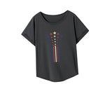 Maxbell Maxbell Women's T Shirt Summer Soft Casual Crewneck Shirt for Vacation Office Street S