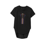 Maxbell Maxbell Womens T Shirt Summer Sportswear Crewneck Shirt for Walking Commuting Office S