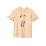 Maxbell Maxbell Women's T Shirt Summer Soft Crew Neck Shirt for Backpacking Vacation Walking XL