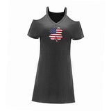 Maxbell Maxbell Women's Off Shoulder Dress Spring Summer Dress for Dating Shopping Traveling S