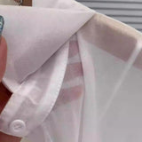 Maxbell Maxbell Sunscreen Cardigan Coat Trendy Sun Protection Clothes for Daily Party Ladies White