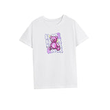 Maxbell Maxbell Women's T Shirt Summer Trendy Crewneck Shirt for Traveling Vacation Shopping L White