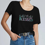 Maxbell Maxbell Womens T Shirt Summer Casual Basic Tee Shirt for Commuting Backpacking Beach L Black